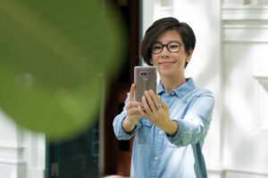 体の色形状変化モニタリング(情動推定)